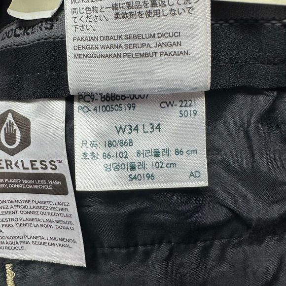 NWT Dockers Men's City Tech Trouser Straight Fit Smart 360 Tech Pants 34x34 - Picture 11 of 12